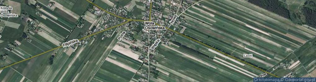 Zdjęcie satelitarne Wąska ul.